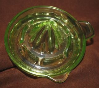 green depression glass reamer from canada  10
