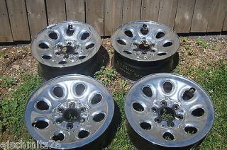 2005 2011 Chevy/GMC Truck 17 Stainless Steel OEM Wheel Set of four(4 