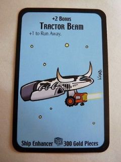Star Munchkin  Tractor Beam  carte Promo Card Kovalic SJ Games NEUF