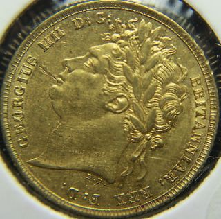 1822 saint george iv gold great britain sovereign time left