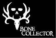 Bone Collector Hunting Gears   Window Vinyl Die Cut Peel N Stick 