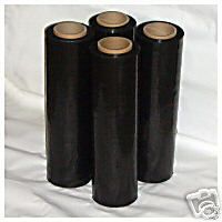 rolls black stretch film 18 x80g pallet shrink wrap