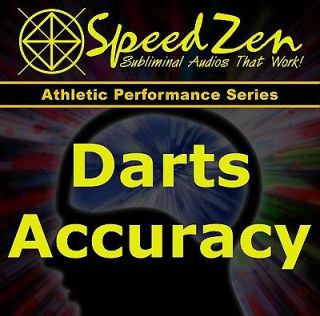   Darts Accuracy Subliminal CD throwing training aid hemi sync holosync