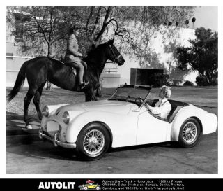 1953 triumph tr2 factory photo  7 99