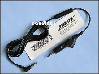   Inline Remote and Microphone Cable For Bose QC15 Quiet Comfort 15