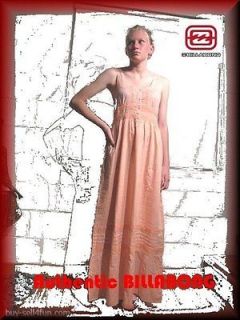BILLABONG Ladies 10 Dress pink apricot leight Cotton maxi Dress brand 