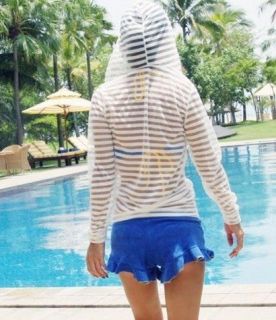 New Fashion Swimwear Beach Sun UV Protection Clothing 7 Colors Sheer 