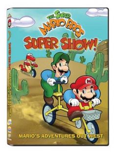 Super Mario Bros. Super Show Marios Adventures Out West DVD, 2009 