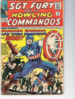Sgt. Fury and His Howling Commandos # 13 3.0 G/VG
