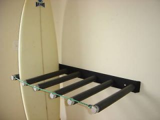 surfboard longboard funboard wall rack black holds 5 time left