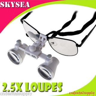   5X Loupe binocular magnifier lens glasses Surgical Medical Use a