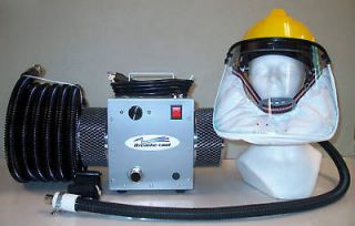 supplied fresh air respirator breathing bumpcap helmet also available 