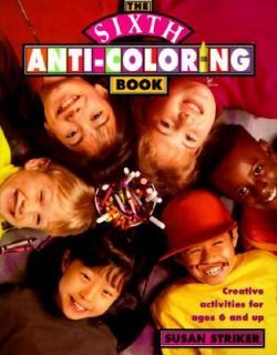 The Sixth Anti Coloring Book by Susan Striker 1984, Paperback