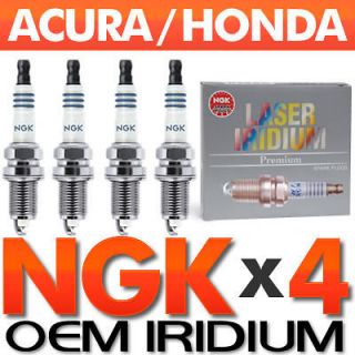 PC NGK Laser Iridium Spark Plug Set OEM for Honda RSX Civic S2000 