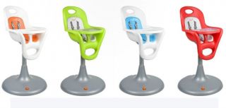 2012 Boon Flair Baby Feeding Pedestal High Chair w Pneumatic Lift Kids 