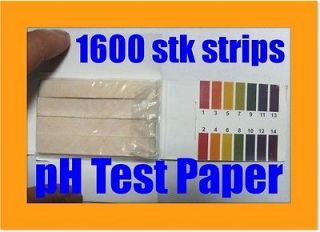 Newly listed Lab Supply 1600 Strips Tester pH Test Paper Full Range (1 