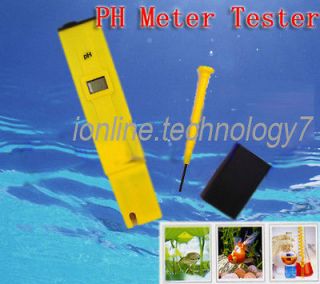 digital ph meter tester 0 14 new po cket pen
