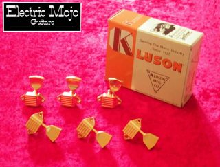 Kluson Tuners 3x3 Gold Super Waffleback SK900SLG Gibson Les Paul 