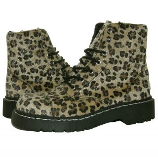 tuk anarchic leopard boots more options shoe size time left