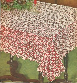 delicate tablecloth tatting pattern  2 99 buy
