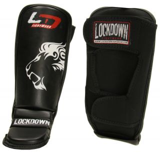   Lion Series Shinguards with Instep MMA Kickboxing Protective Gear