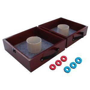 Triumph Sports Washer Toss Tournament Game Brown Medium New Horseshoes 