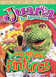 Juana La Iguana Adventuras Y Pinturas,DVD, (Language Spanish Only 