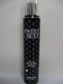   SWEET & AND SEXY 20X BLACK BRONZER INDOOR TANNING BED TAN LOTION NEW