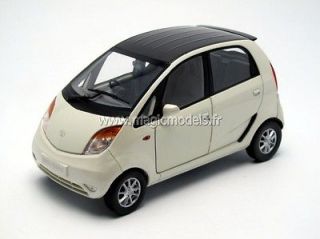 2009 Tata Nano White Color by Norev 1/18 scale. New Hard to find
