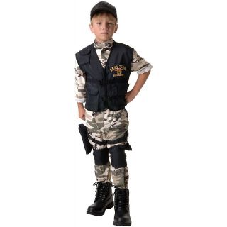SEAL Team VI Child Boys Military Navy Group 6 Halloween Costume