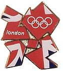 Royal Carriage Pin London Olympic 2012 Oversized 2 3 4 Colorful Pre 