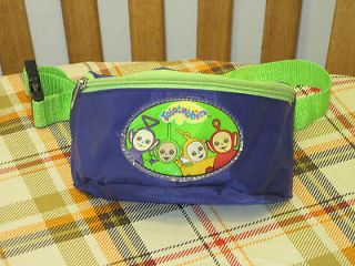 teletubbies purple green waist bag 10 inch from canada time