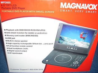   MPD885 8.5 TFT LCD Portable DVD Player NEW in BOX Great GIFT IDEA