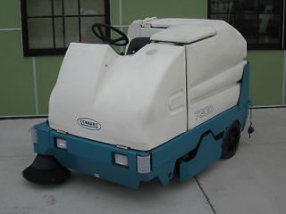 newly listed tennant 7300 automatic riding floor scrubber fully 