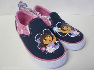   the Explorer Toddler Girl Canvas Tennis Shoes Slip On Size 6 7 8 9 NEW