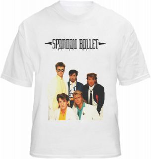 Spandau Ballet T shirt Retro Band Promo 80s Poster Style Tee