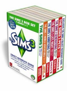 The Sims 3 Box Set 7 Guides In 1 by Prima Games 2011, Paperback