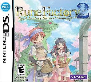 Rune Factory 2 A Fantasy Harvest Moon Nintendo DS, 2008