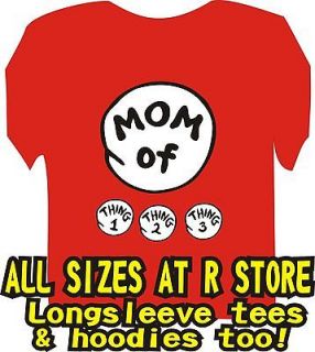dr seuss mom of thing 1 2 medium t shirt