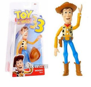 NEW ORIGINAL DISNEY TOY STORY 3 SHERIFF WOODY 18CM(7 INCHES) ACTION 