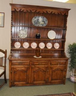 farmhouse welsh dresser fruitwood dressers kitchen cabi from united 