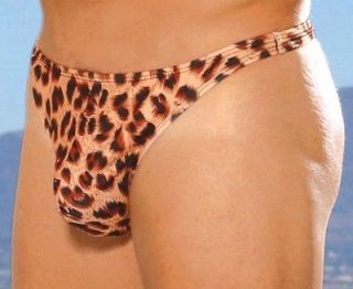 men s leopard animal print thong underwear 269