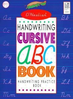  ABC Book Cursive by Donald N. Thurber 1993, Hardcover