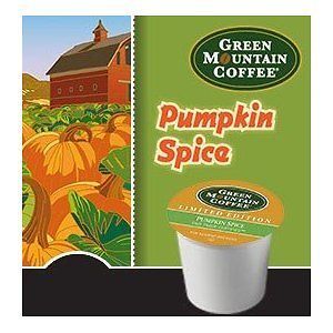 NIB 12 k cup pack Pumpkin Spice Coffee by Green Mountain for Keurig 