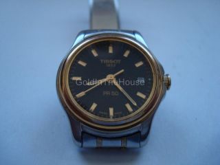 Ladies TISSOT 1853 PR50 Gold Tone/Stainless Steel Wrist Watch   SWISS 