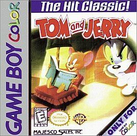 TOM AND JERRY (1999) Nintendo Gameboy Color GBC Video Game COMPLETE W 