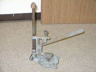 USED VINTAGE PORTABLE HAND DRILL PRESS STAND FOR HOME OR SHOP