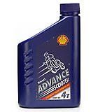 SHELL ADVANCE SCOOTER 4 STROKE MOTORCYCLE ENGINE OIL 1L