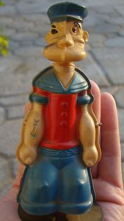   Irwin Celluloid Popeye the Sailor Ramp Walker Toy. Nice Condition