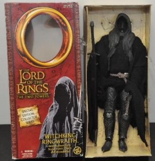   the Rings Two Towers Witchking Ringwraith 12 collector series ToyBiz